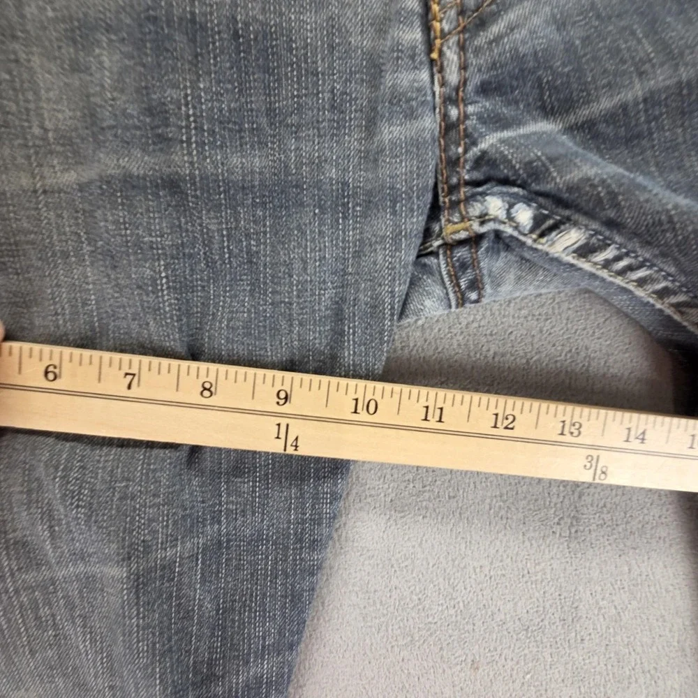 Vintage Levis Engineered Jeans Mens Buckle Back Flap Pocket Zip Fly Fits 32x32